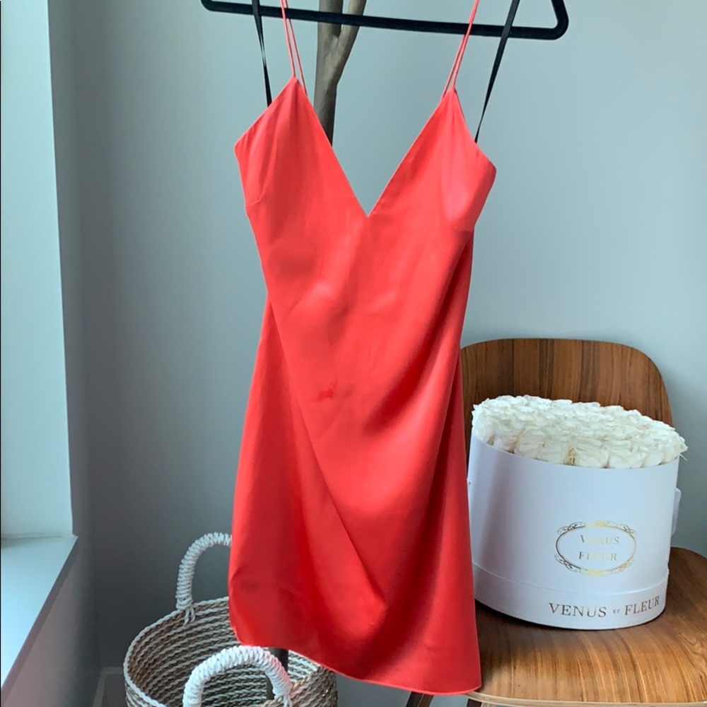Bebe silky mini dress